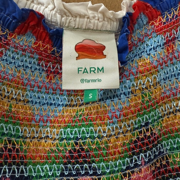 Farm Rio Colorful Patterned Maxi Dress - Picture 6 of 8